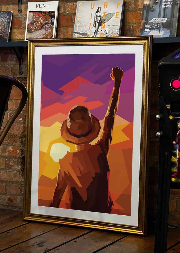 Luffy Ve Vektorové Umění 