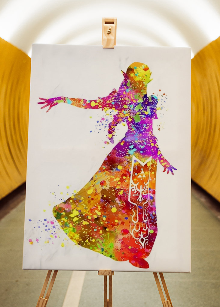 Zelda Princess Poster