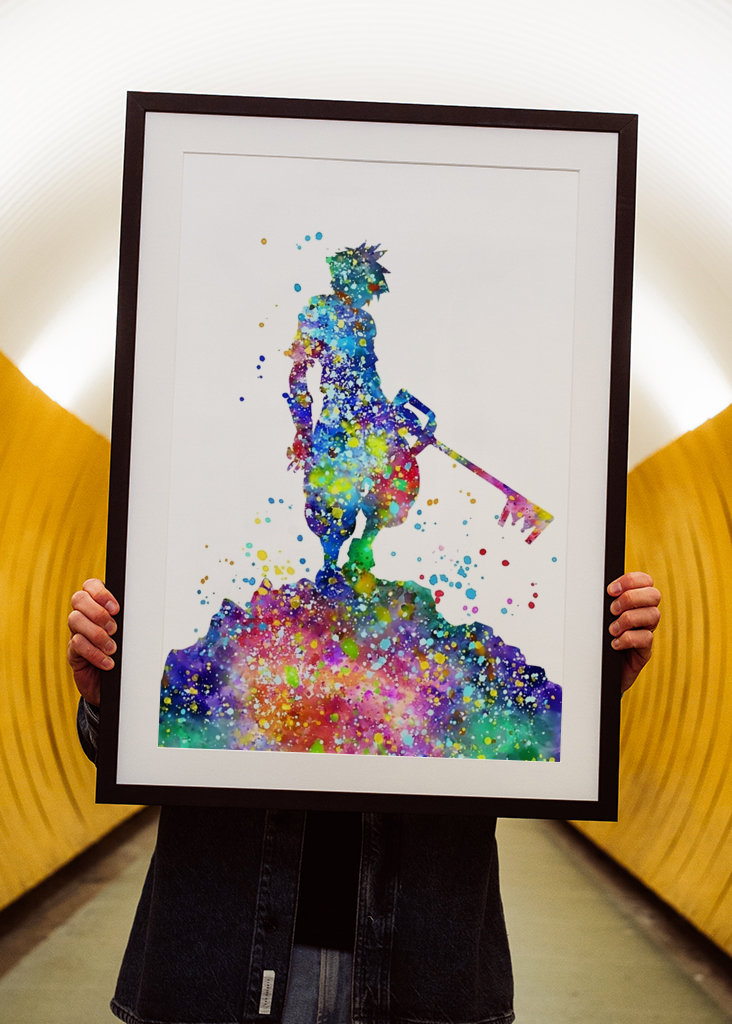 Kingdom Hearts Sora Poster