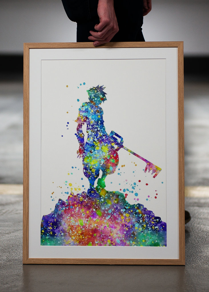 Kingdom Hearts Sora Poster