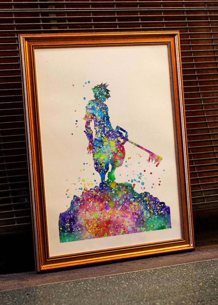 Kingdom Hearts Sora Poster