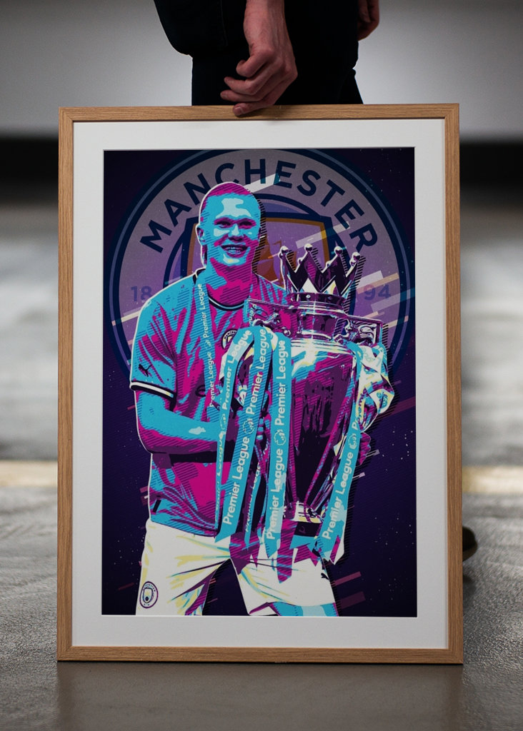 Erling Haaland poster