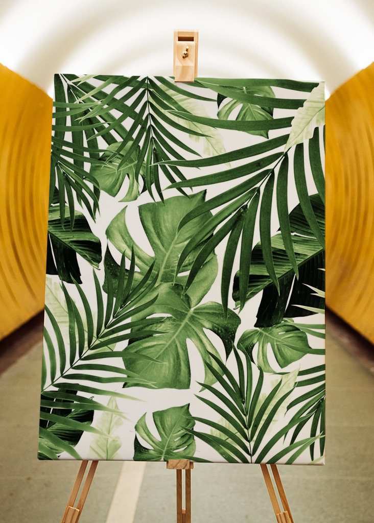 Tropical Jungle Leaves Pattern