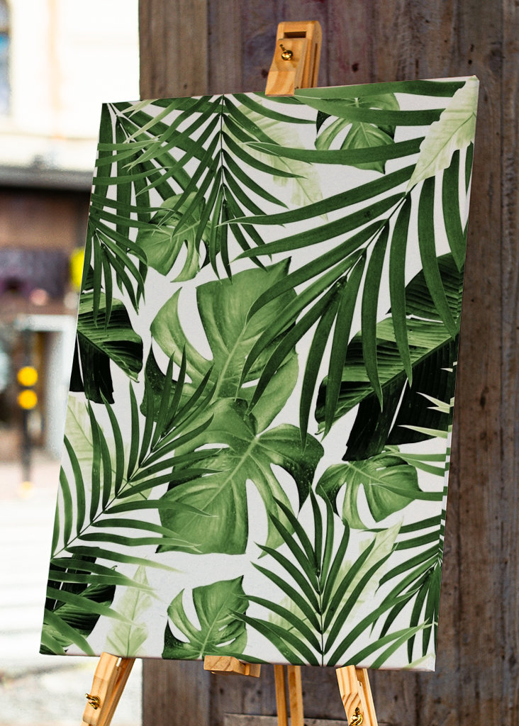 Tropical Jungle Leaves Pattern