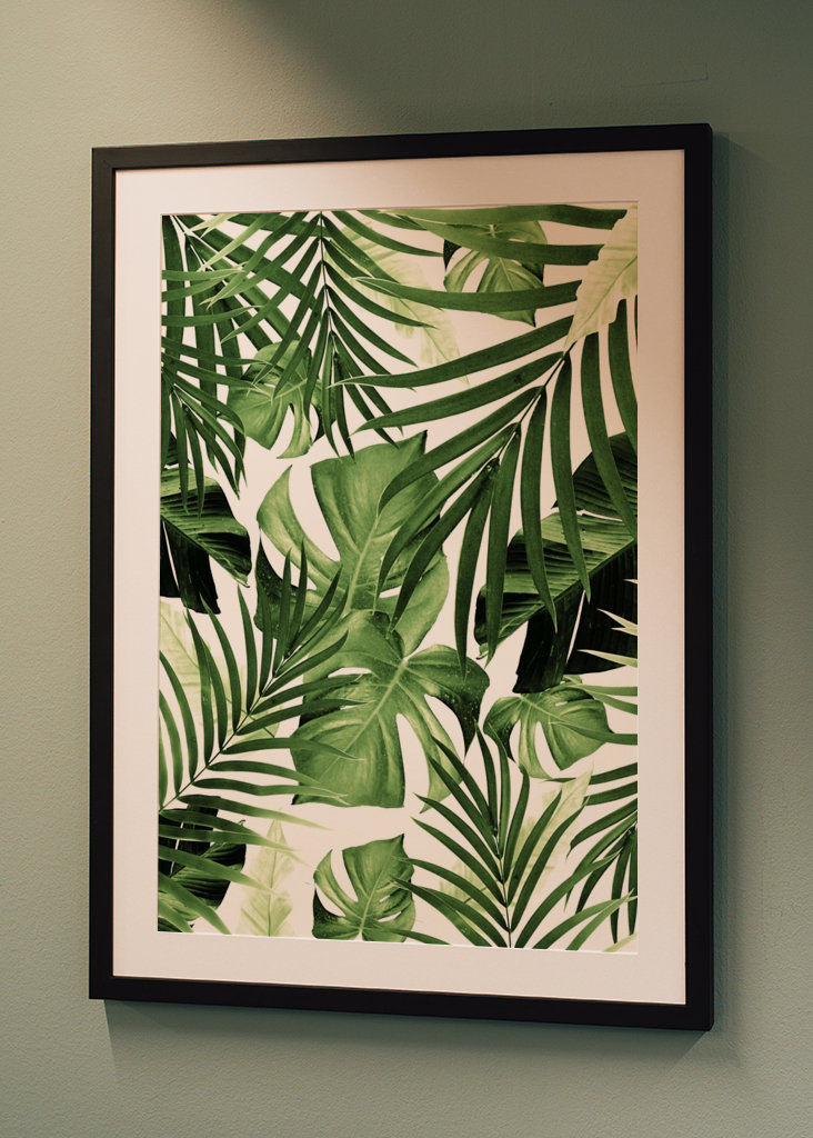 Tropical Jungle Leaves Pattern