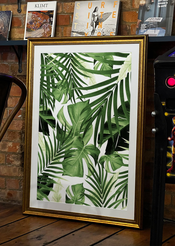 Tropical Jungle Leaves Pattern