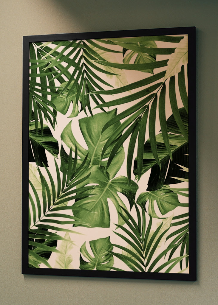 Tropical Jungle Leaves Pattern