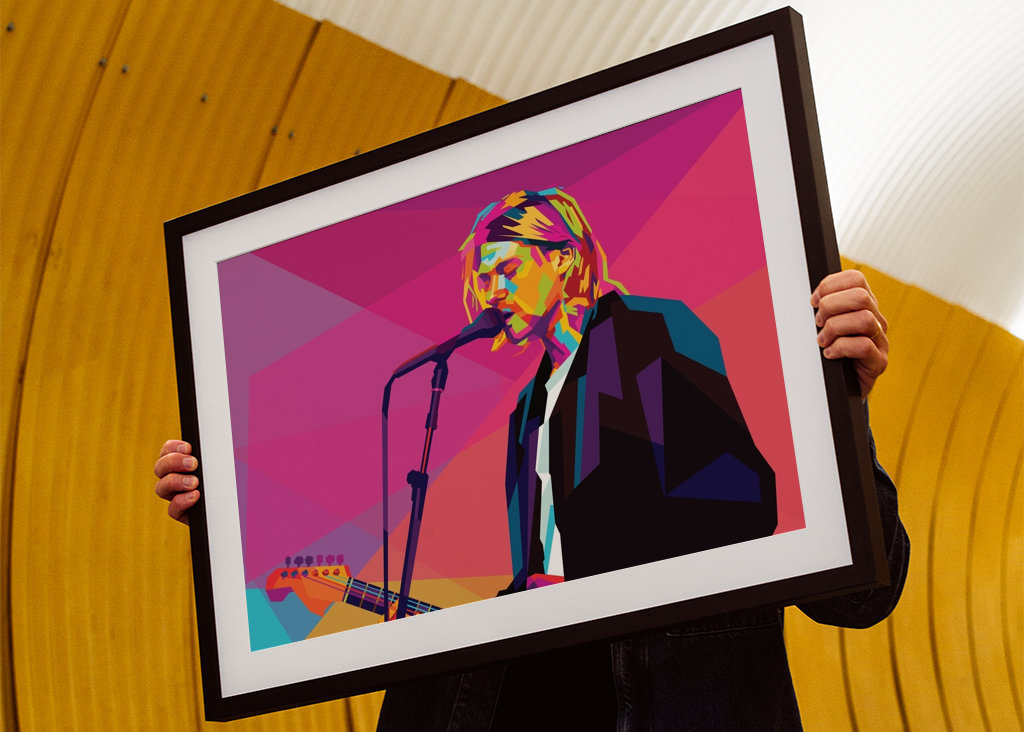 Kurt Cobain ve Wpap Pop Art