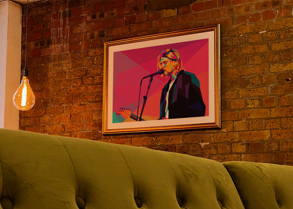 Kurt Cobain ve Wpap Pop Art