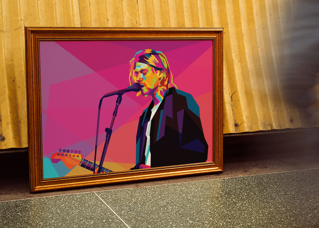 Kurt Cobain ve Wpap Pop Art