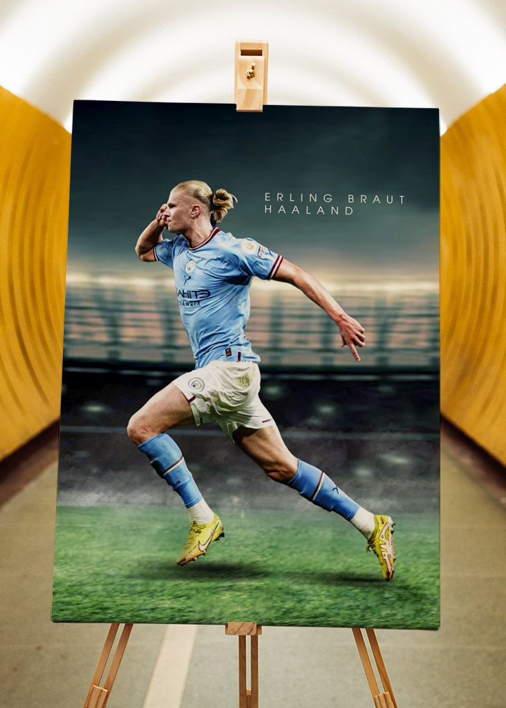 Erling Braut Haaland Potrait