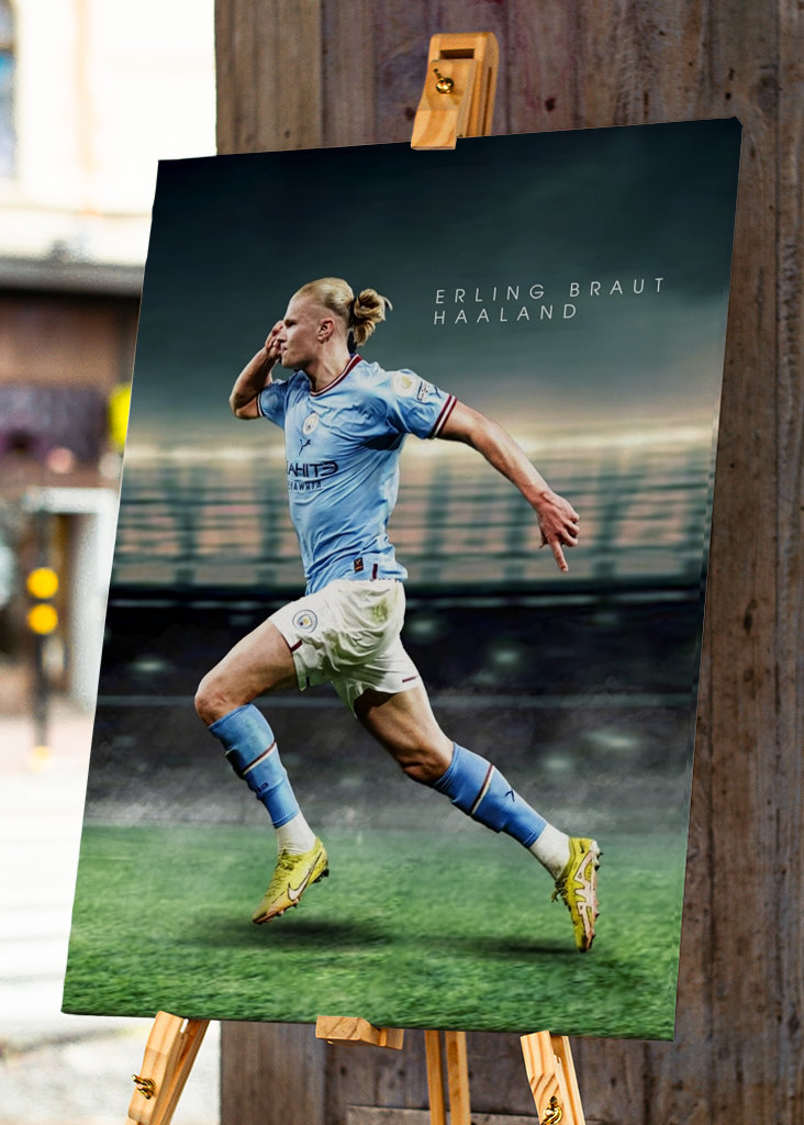 Erling Braut Haaland Potrait