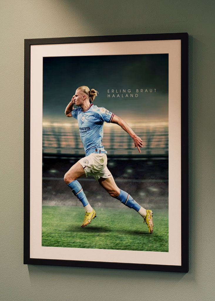 Erling Braut Haaland Potrait