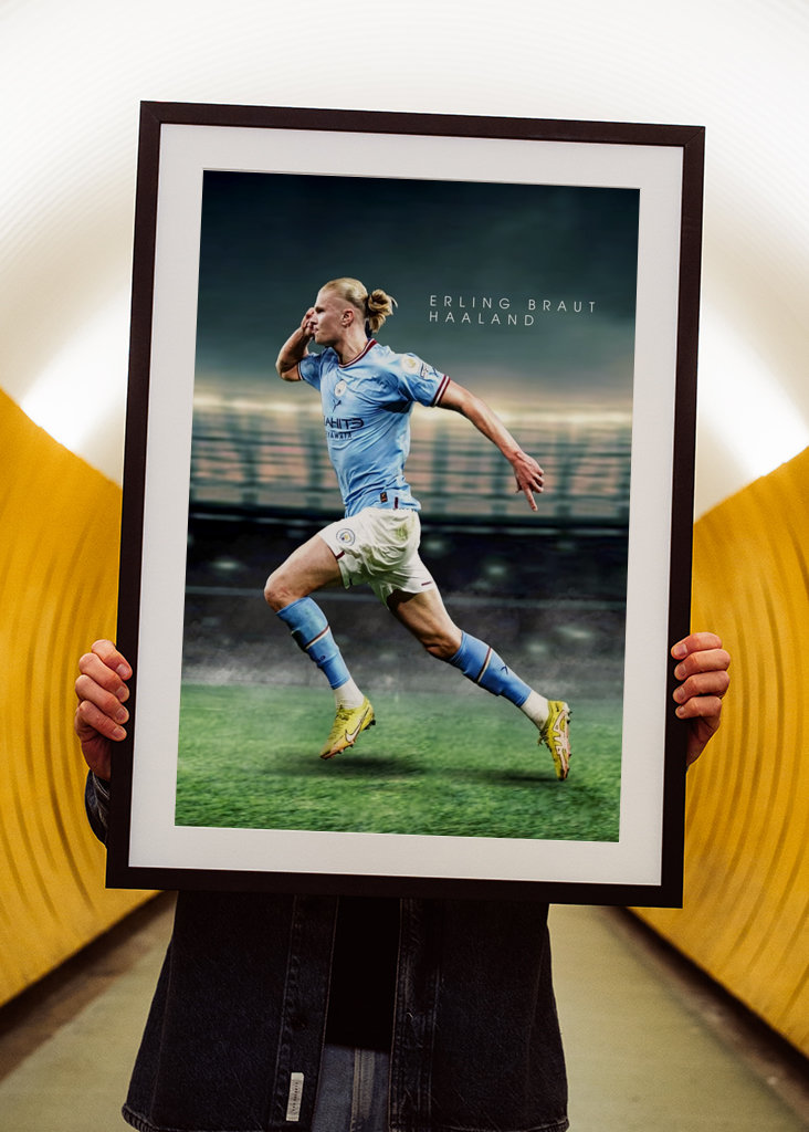 Erling Braut Haaland Potrait