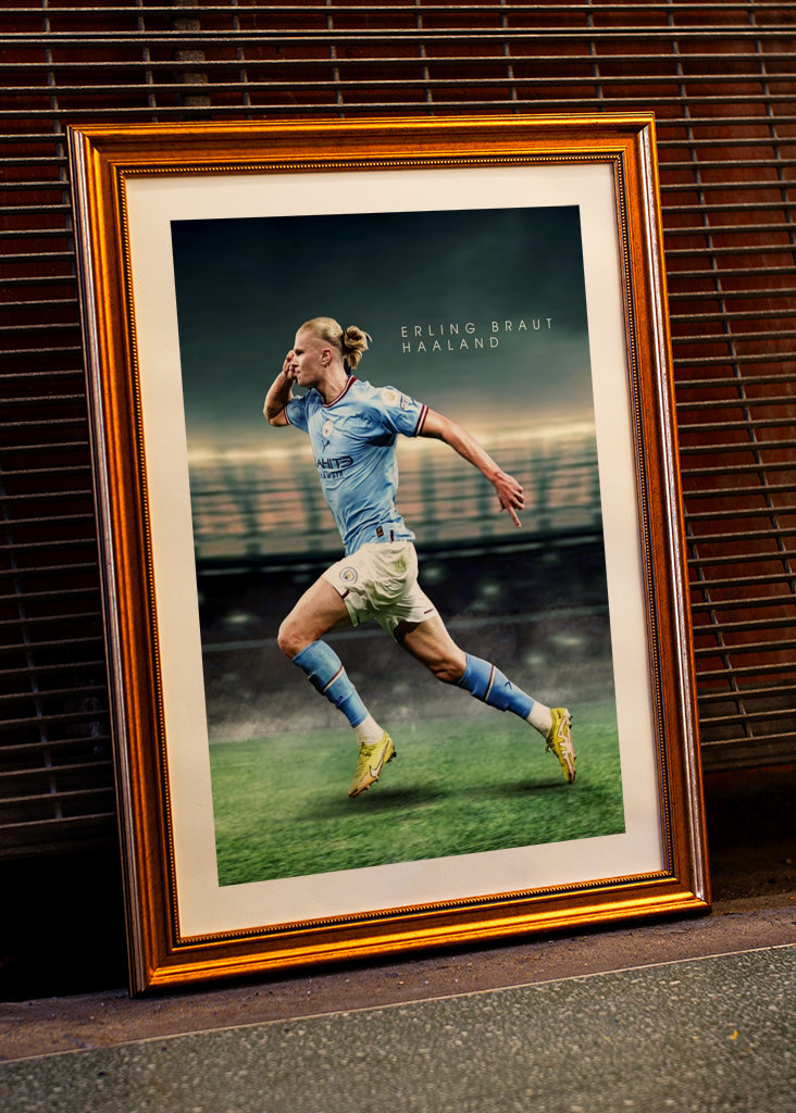 Erling Braut Haaland Potrait