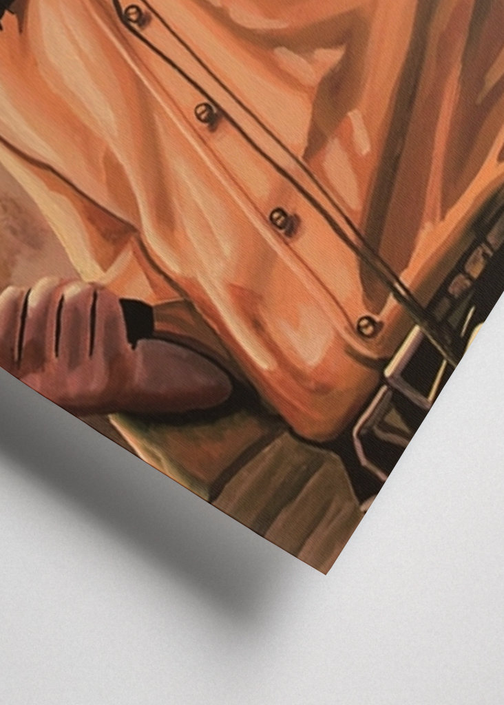 Clint Eastwood Gemälde