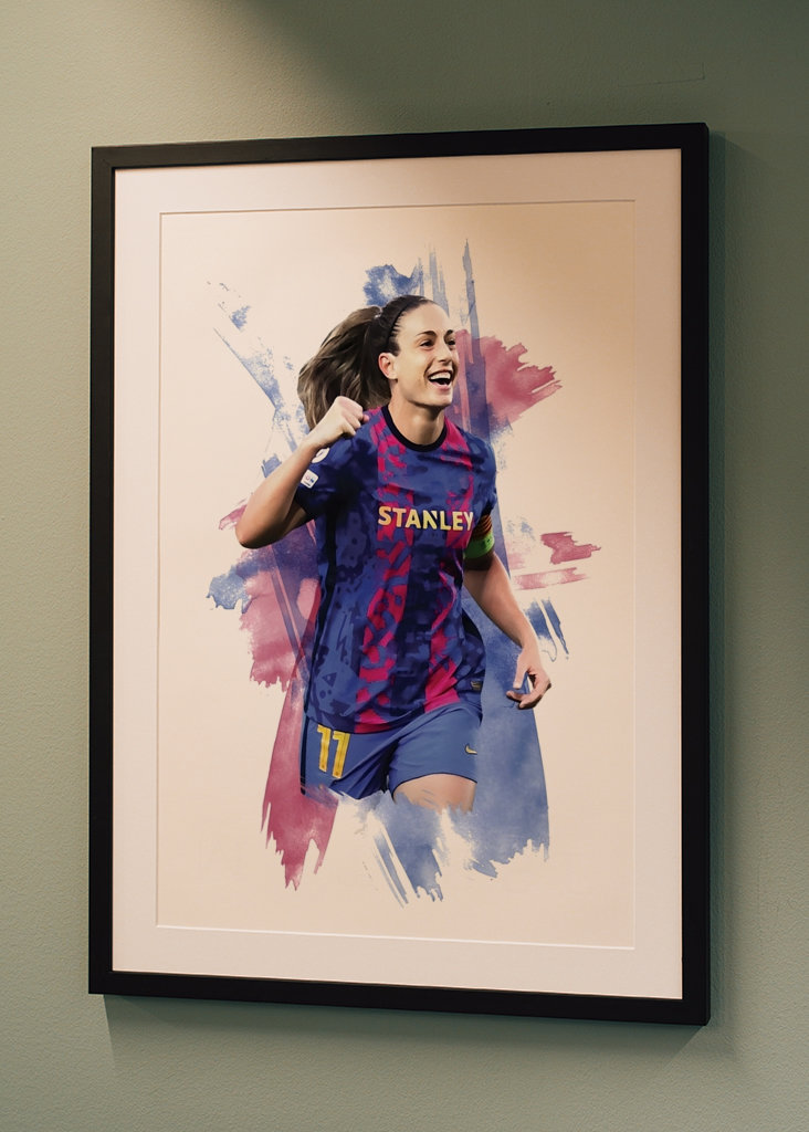 Alexia Putellas Affisch