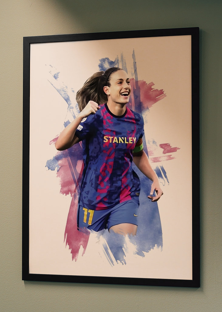 Alexia Putellas Affisch