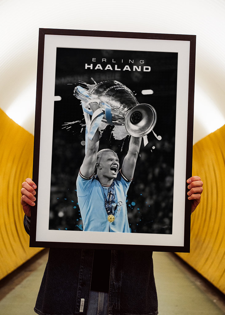 Erling Haaland Plakat