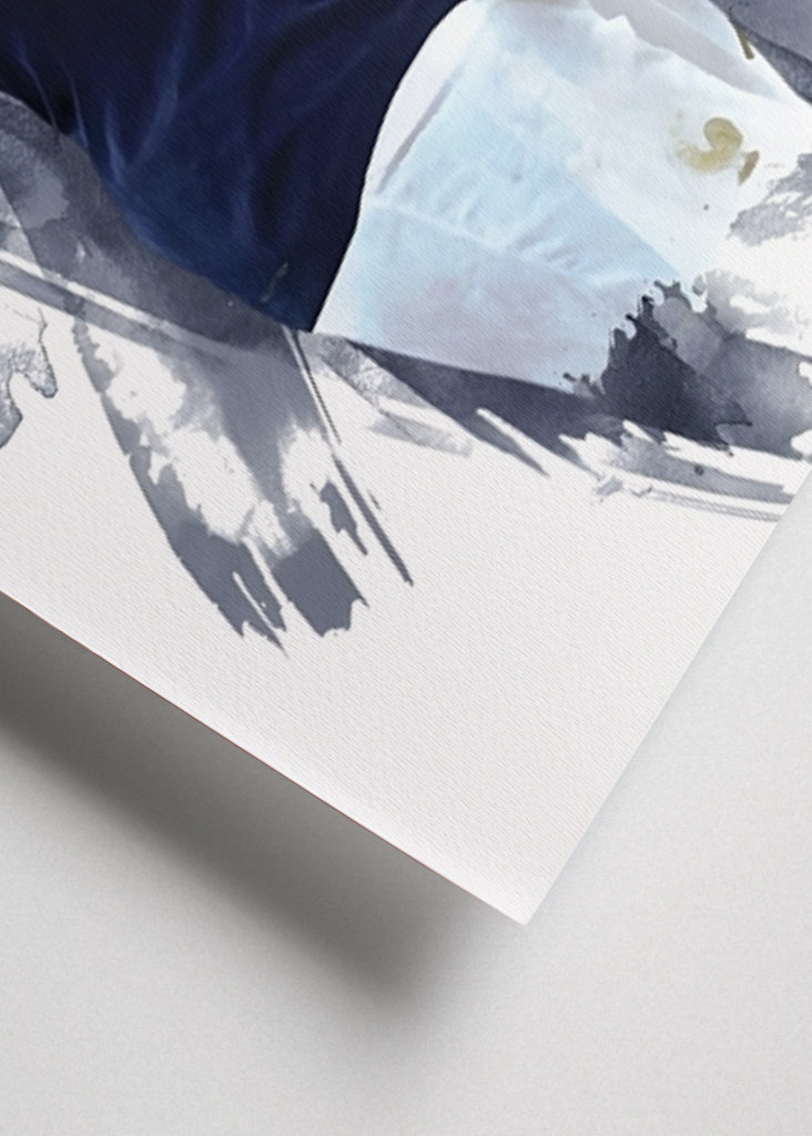 Mbappe France Poster