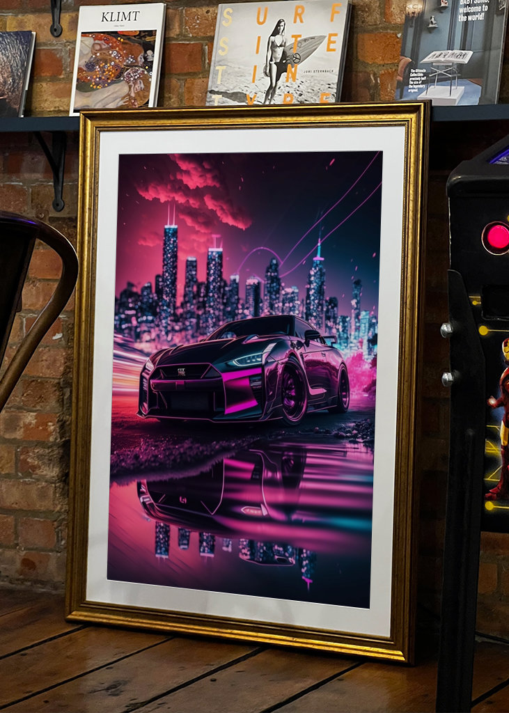 R35 Noche de neón Tokyo Drift