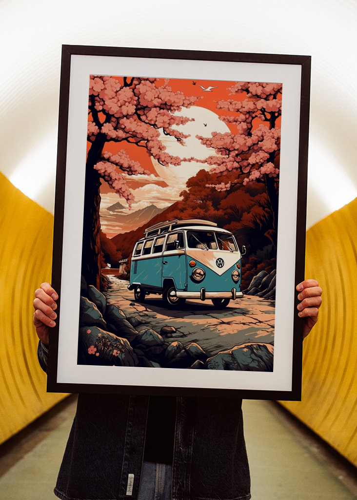VW Transporter T1 Bus Art