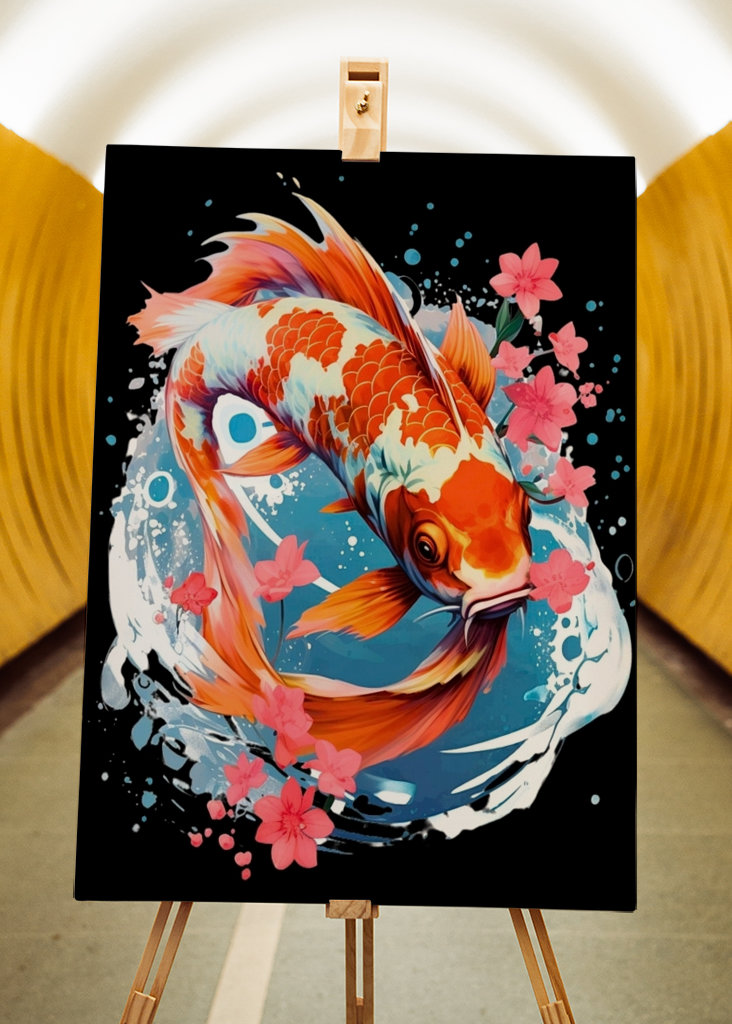 Japanese Koi Fish