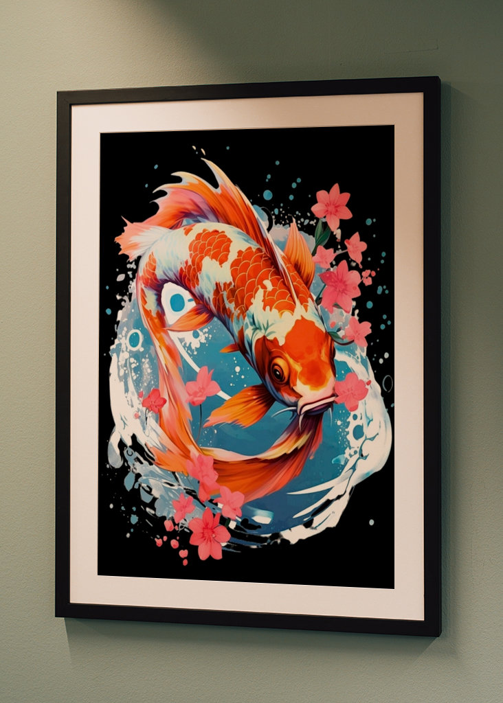Japanese Koi Fish