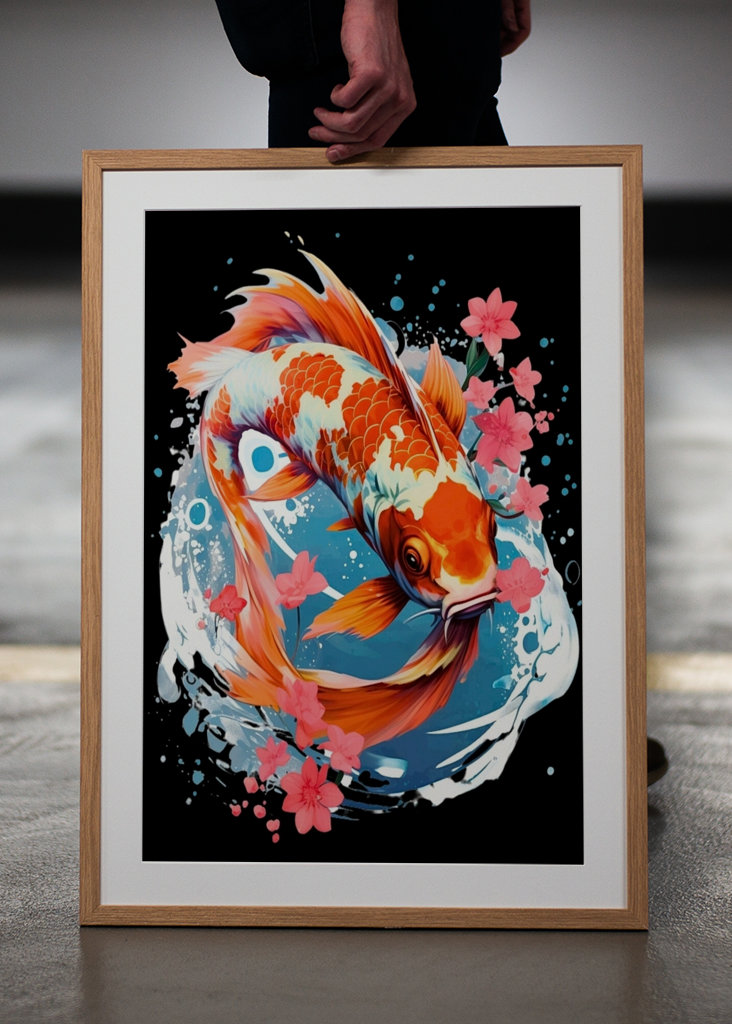 Japanese Koi Fish