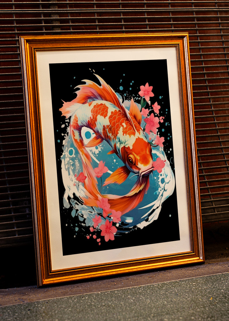 Japanese Koi Fish