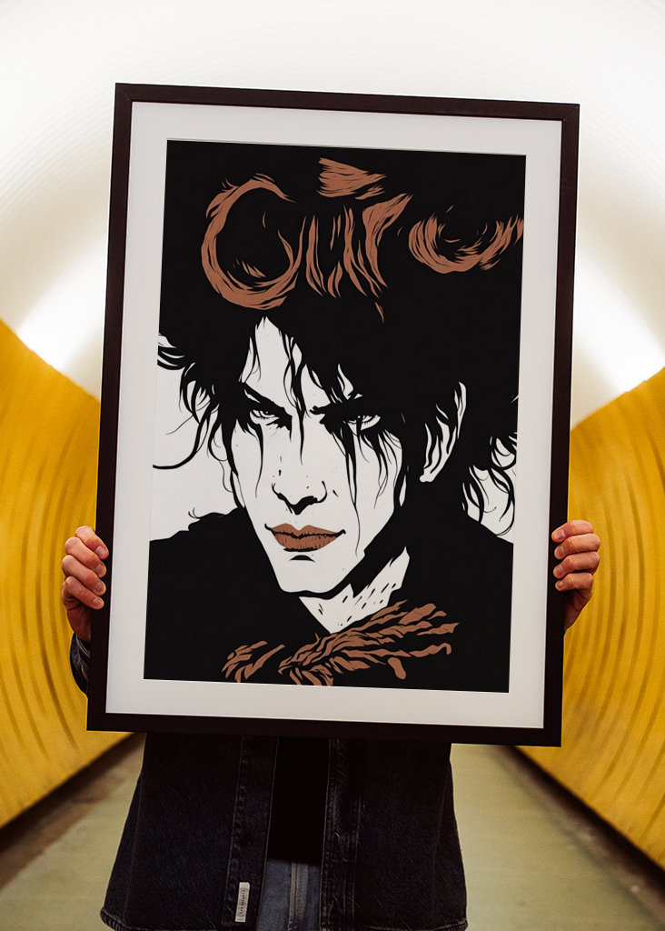 The Cure Illustratie Posters