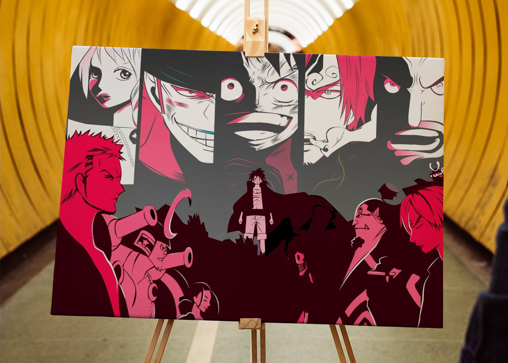 Anime one piece luffy squad