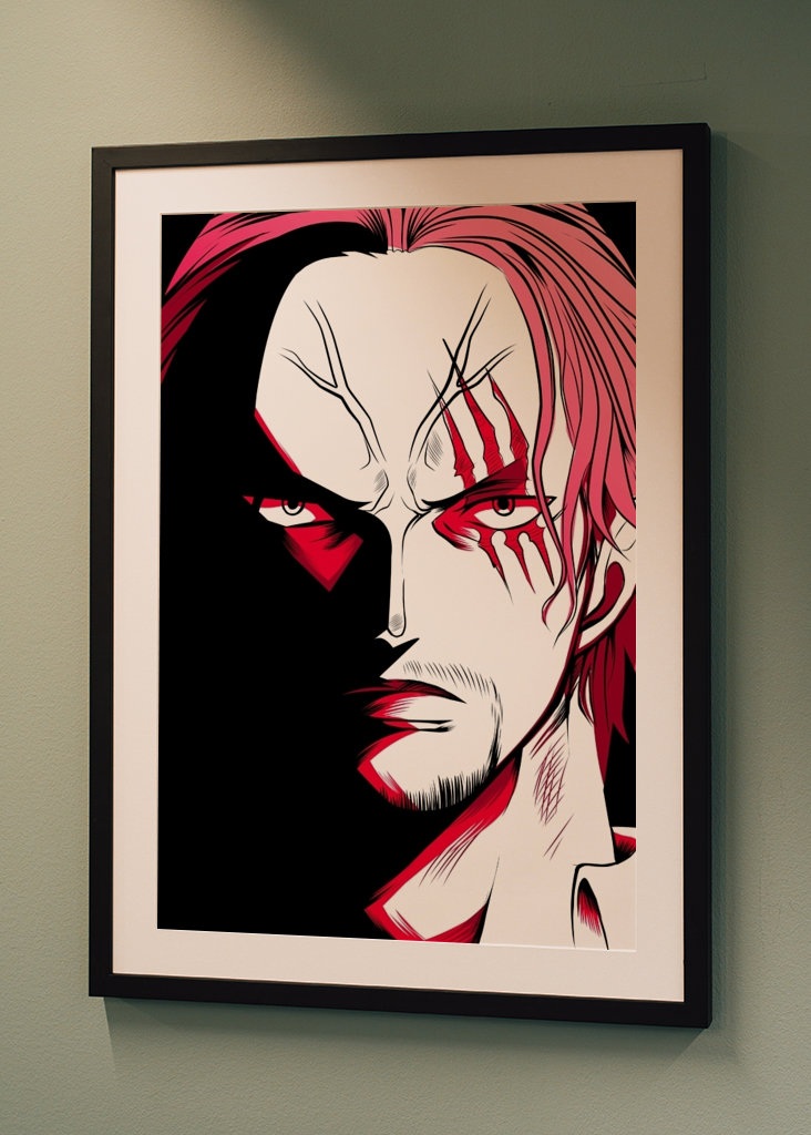 Anime onepiece shanks