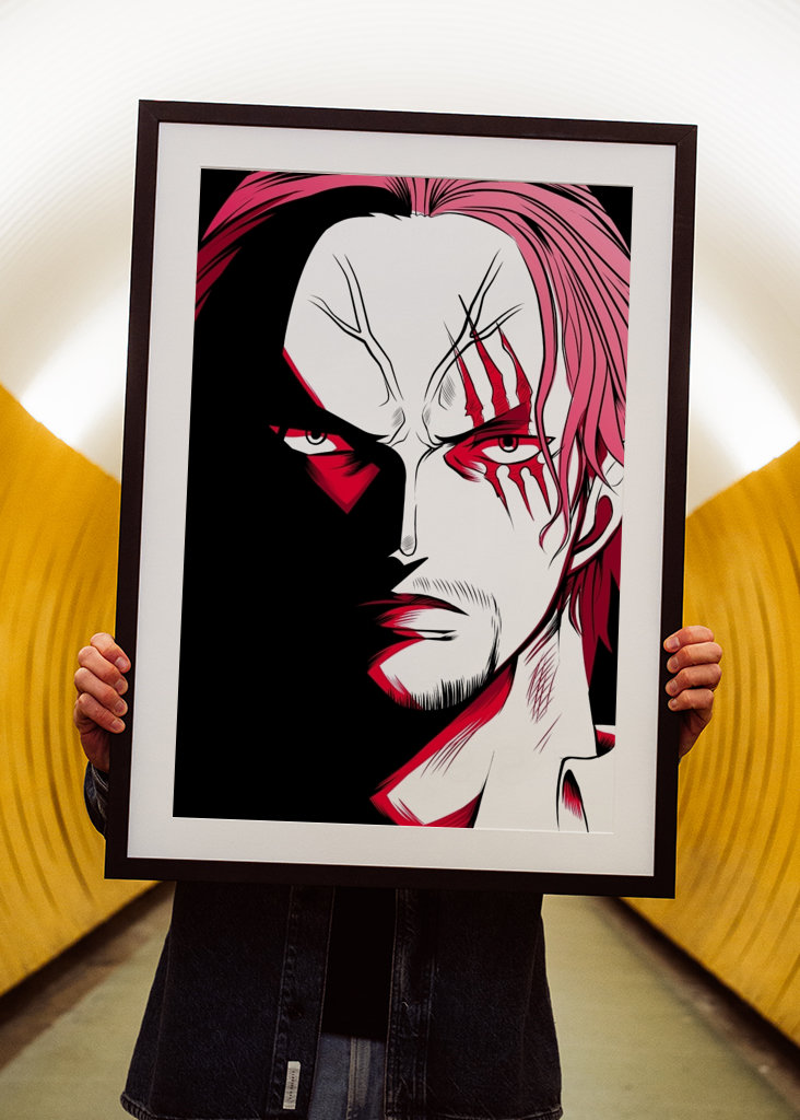 Anime onepiece shanks