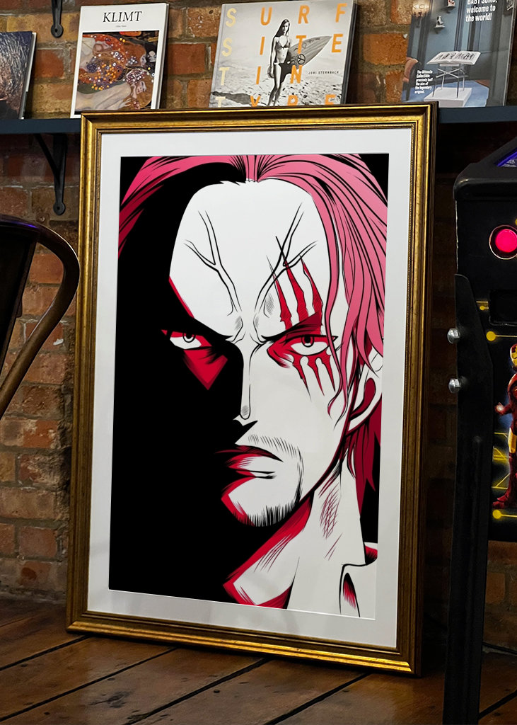 Anime onepiece shanks