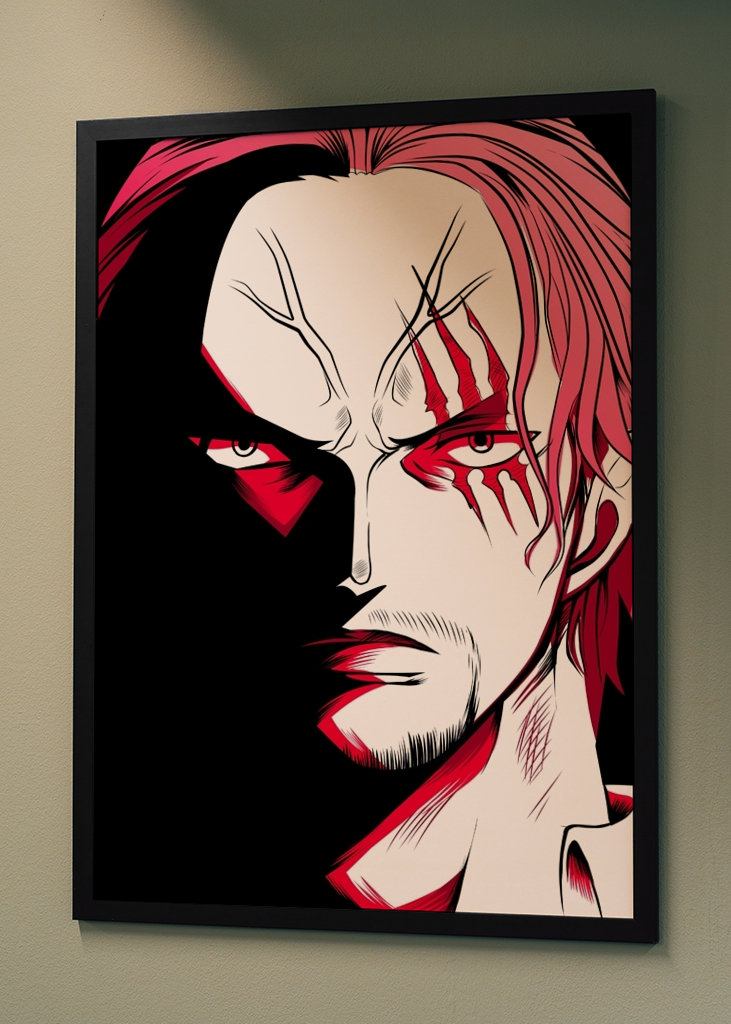 Anime onepiece shanks