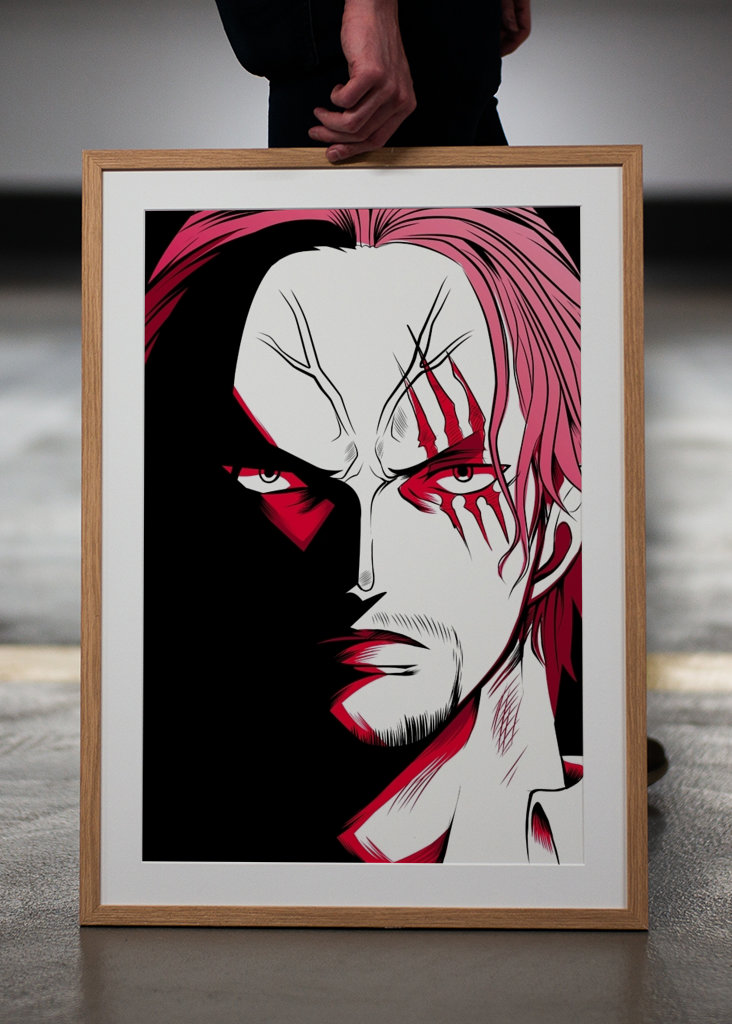 Anime onepiece shanks