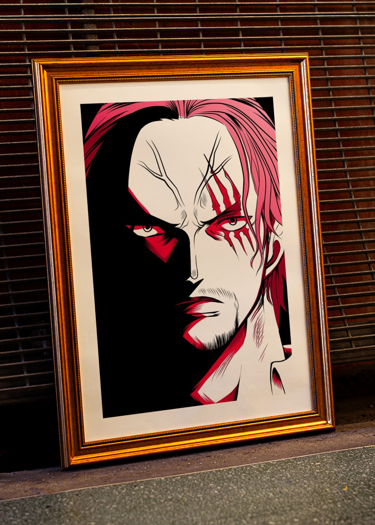 Anime onepiece shanks