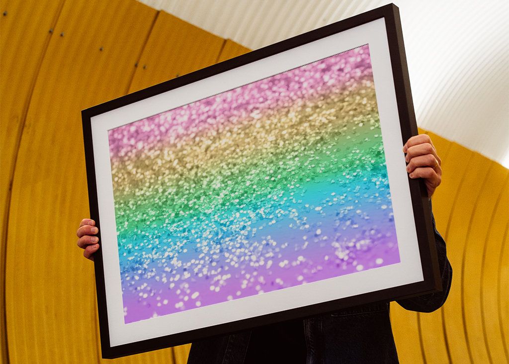 Rainbow Unicorn Glitter 2 