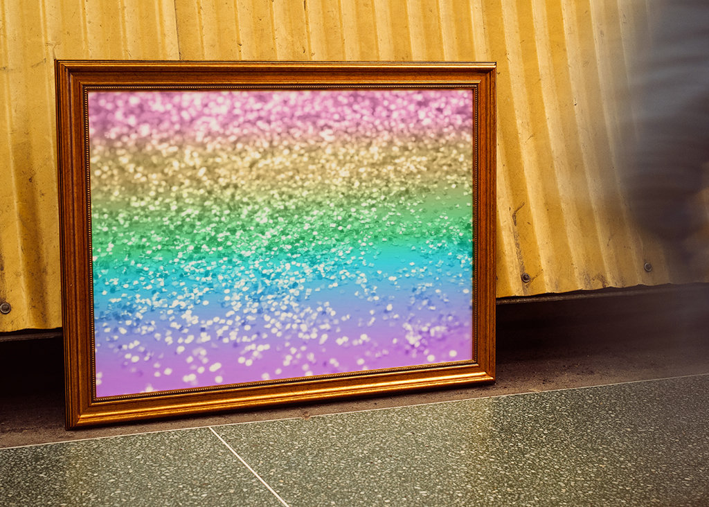 Rainbow Unicorn Glitter 2 