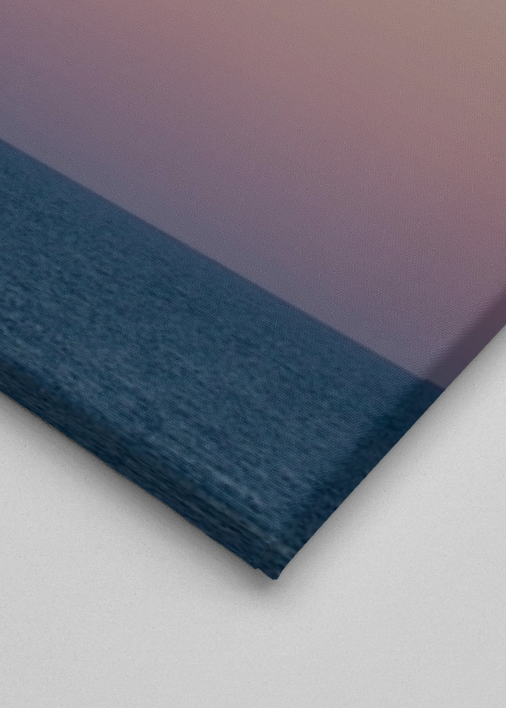 Månen över havets horisont