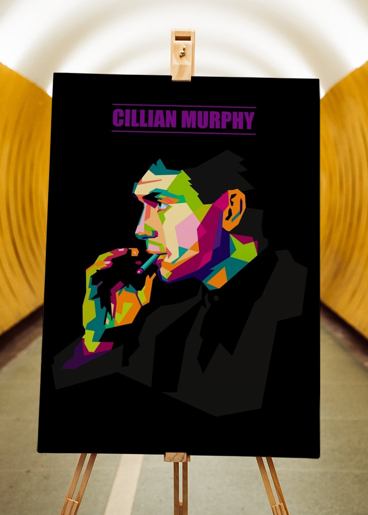Cillian Murphy i Wpap Art