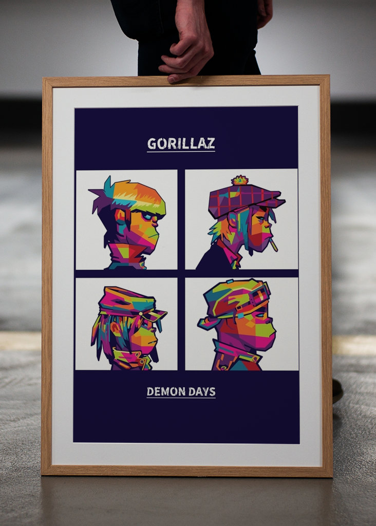 Gorillaz dans l’art Wpap
