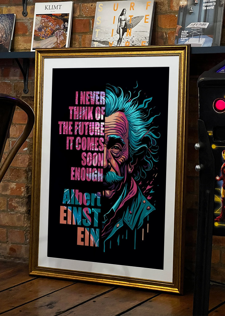 Einstein über die Zukunft