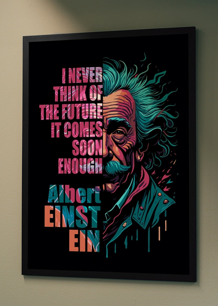 Einstein über die Zukunft