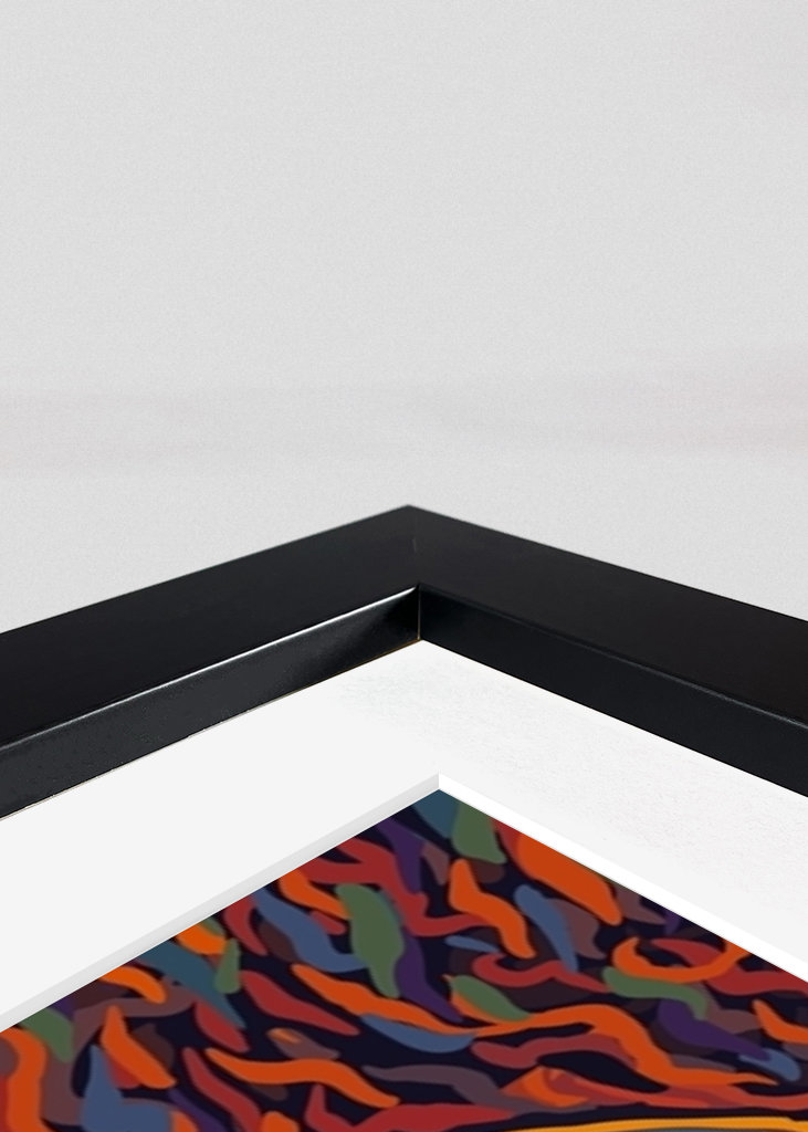 Abstract colorful Cat