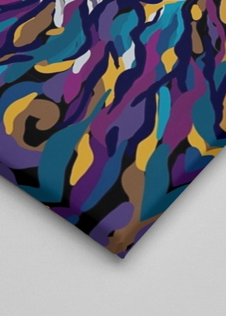 Buldog abstrakcyjny ekspresjonizm