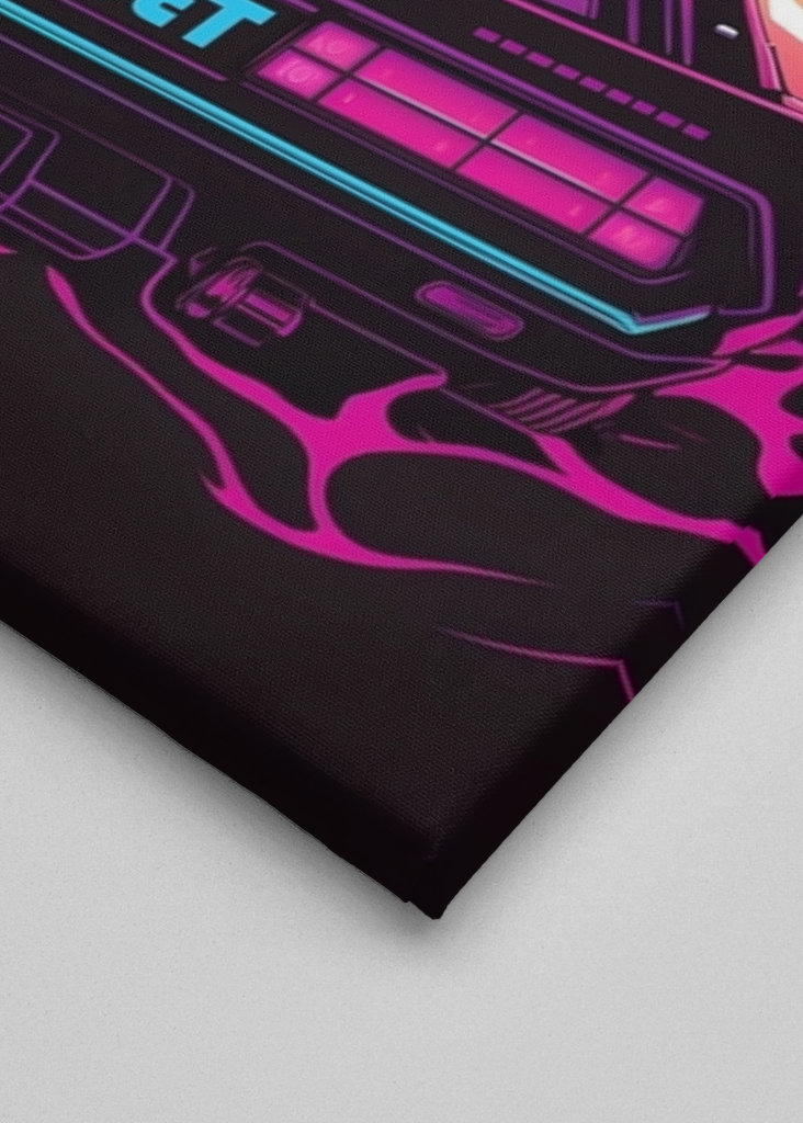 Retro Car by Sunset Synthwave