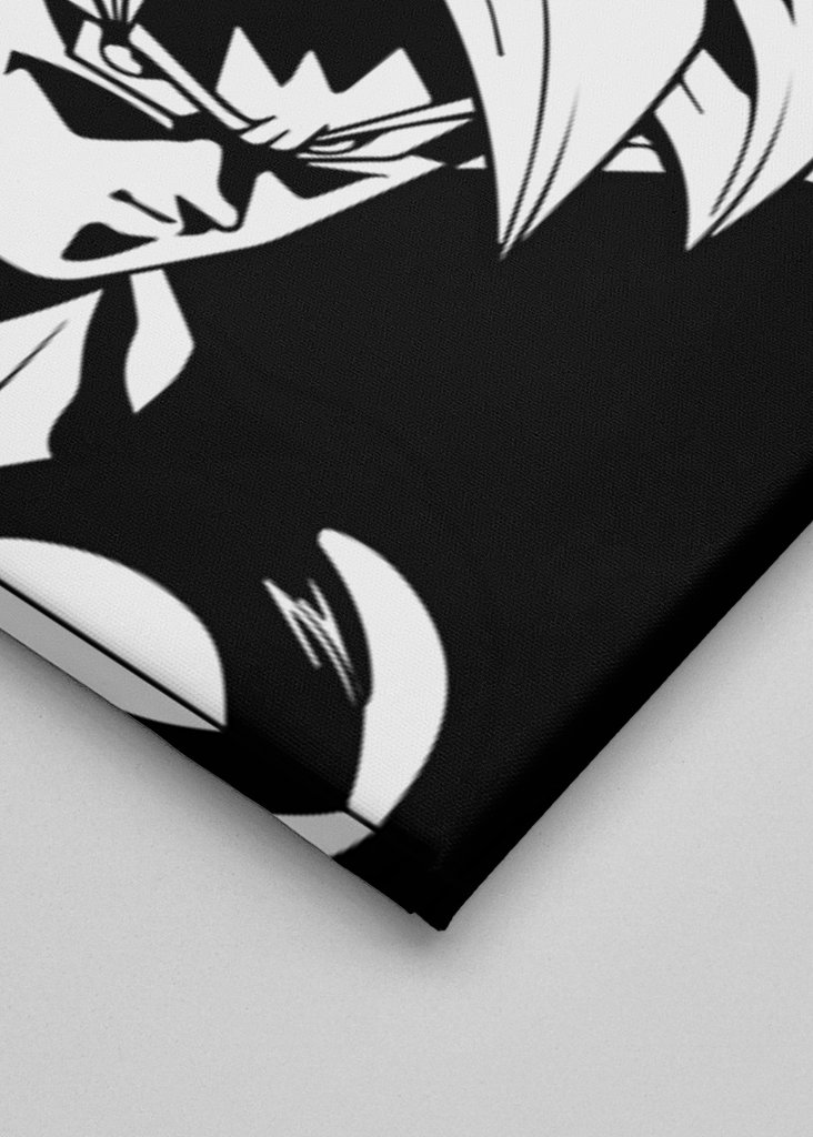 Goku Black and White