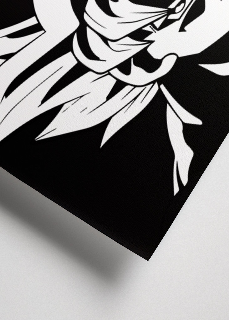 Goku Black and White